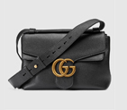 Gucci GG Marmont leather shoulder bag 401173 A7M0T 1000 401173