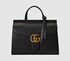 Gucci GG Marmont leather top handle bag 418702 A7M0T 1000 418702