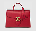 Gucci GG Marmont leather top handle bag 418702 A7M0T 6339 418702