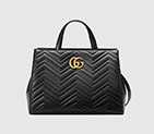 Gucci GG Marmont matelasse top handle bag 443505 DTD1T 1000 443505