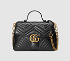 Gucci GG Marmont matelasse top handle bag 498110 DTDIT 1000 498110