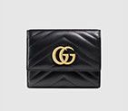 Gucci GG Marmont matelasse wallet 474802 DRW1T 1000 474802
