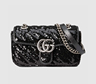 Gucci GG Marmont mini sequin shoulder bag 446744 9SYWP 1000 446744