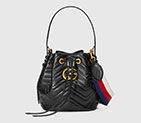 Gucci GG Marmont quilted leather bucket bag 476674 D8GET 8975 476674