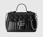 Gucci GG Marmont small top handle bag 498110 UM8AN 1000 498110
