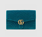 Gucci GG Marmont velvet clutch 498079 9QIRT 4430 498079