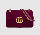 Gucci GG Marmont velvet shoulder bag 443496 K4D2T 5671 443496