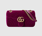Gucci GG Marmont velvet shoulder bag 443497 K4D2T 5671 443497
