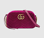 Gucci GG Marmont velvet small shoulder bag 447632 9QIBT 5671 447632