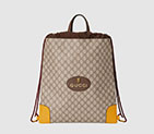 Gucci GG Supreme drawstring backpack 473872 K9RKT 8858 473872