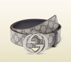 Gucci GG plus belt with interlocking G buckle 114984 KGD1R 4075 114984