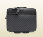 Gucci GG supreme canvas carry-on pilot case 323221