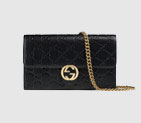 Gucci Icon Gucci Signature chain wallet 409340 CWC1G 1000 409340