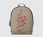 Gucci Kingsnake print GG Supreme backpack 419584 9HWAT 8666 419584