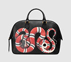 Gucci Kingsnake print leather duffle 450999 DUAAT 1058 450999