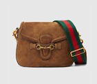 Gucci Lady Web suede shoulder bag 380573 CEMIT 2676 380573