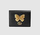 Gucci Leather card case with butterfly 499361 CAOGT 1081 499361