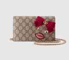 Gucci Mini chain bag with embroidered face 431395 K05SG 8791 431395