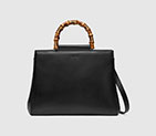 Gucci Nymphea leather top handle bag 453766 DVU0G 1000 453766