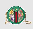 Gucci Online Exclusive Ophidia GG Flora mini round shoulder bag 550618 92YAE 8709 550618