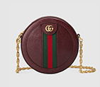 Gucci Ophidia mini round shoulder bag in Original quality 550618 CWG1G 6673 550618