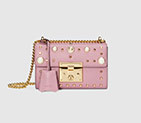 Gucci Padlock studded leather shoulder bag 432182 DLXDG 5867 432182