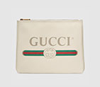 Gucci Print leather medium portfolio 500981 0GCAT 8820 500981