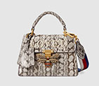 Gucci Queen Margaret small snakeskin top handle bag 476541 LOOVT 9575 476541