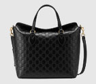 Gucci Signature leather top handle bag 428226 CWC1G 1000 428226