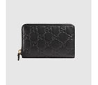 Gucci Signature zip around card case 255452 AA61G 1000 255452