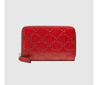 Gucci Signature zip around card case 255452 CWC1N 6433 255452