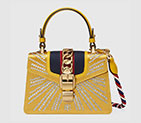 Gucci Sylvie crystal mini bag 470270 9AAQG 7289 470270