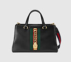 Gucci Sylvie leather top handle bag 453790 DSVKG 8638 453790