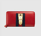 Gucci Sylvie leather zip around wallet 476083 CWLSG 6473 476083