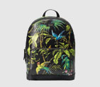 Gucci Tropical print leather backpack 406370 DLP2T 3161 406370