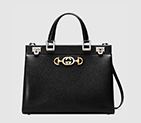 Gucci Zumi grainy leather medium top handle bag 564714 1B90X 1000 564714