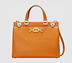 Gucci Zumi grainy leather medium top handle bag 564714 1B90X 7744 564714