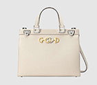 Gucci Zumi grainy leather medium top handle bag 564714 1B90X 9022 564714