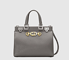 Gucci Zumi grainy leather small top handle bag 569712 1B90X 1275 569712