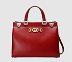 Gucci Zumi smooth leather medium top handle bag 564714 05J0X 6433 564714