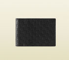 Gucci black microguccissima leather money clip 308918 BMJ1R 1000 308918