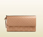 Gucci bree guccissima leather continental wallet 323396