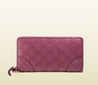 Gucci bree guccissima leather zip around wallet 394005