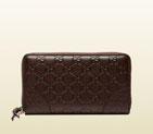 Gucci bree guccissima leather zip around wallet 323397