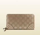 Gucci bree guccissima leather zip around wallet 323397