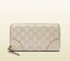 Gucci bree guccissima leather zip around wallet 323397