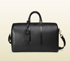 Gucci bright diamante leather medium duffel 387087