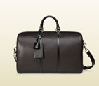 Gucci bright diamante leather medium duffel 387087