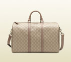 Gucci gg supreme canvas carry-on duffel bag 216484