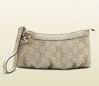 Gucci guccissima leather wristlet 212203 AA61G 9022